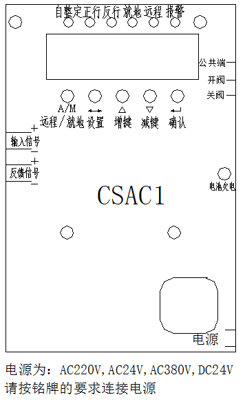 PSL电动执行机电动调节阀控制板线路板